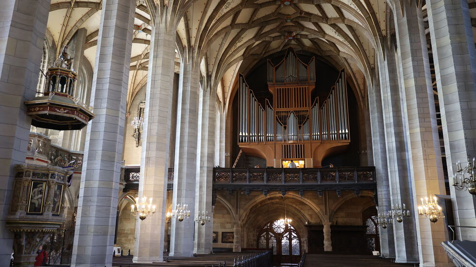 Blick in den Dom Blick in den Dom