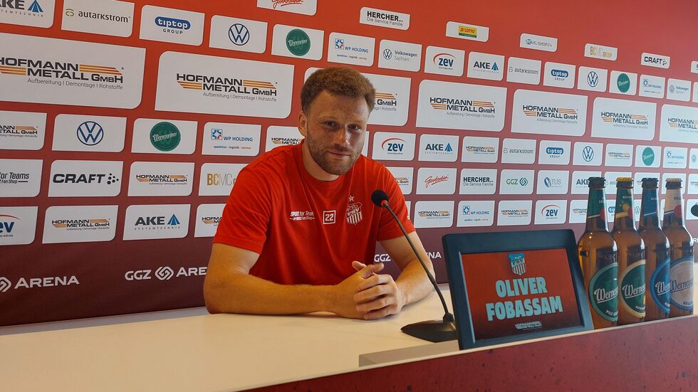 Oliver Fobassam kam am Anfang der Saison aus Fürth zu den Schwänen.