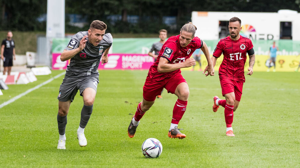 Marius Hauptmann rettete dem FSV mit seinem Treffer den ersten Punktgewinn