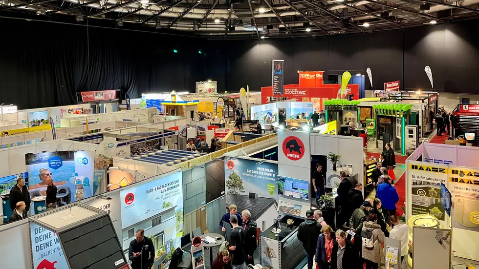 Baumesse in der Sparkassen-Arena