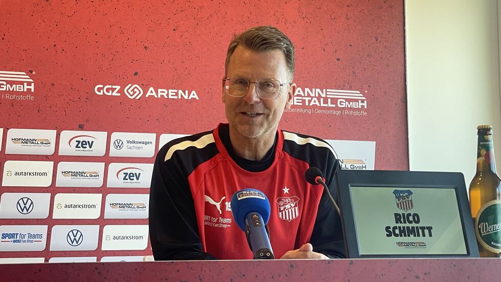 FSV-Trainer Rico Schmitt FSV-Trainer Rico Schmitt