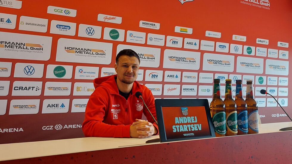 Andrej Startsev spielte zwischen 2020 und 2024 für den FC Rot-Weiß Erfurt. 