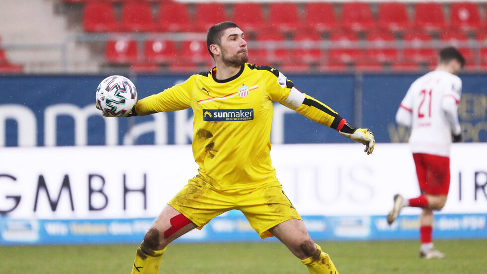 Johannes "Pommes" Brinkies konnte nach seiner Zerrung diese Woche noch nicht trainieren. 