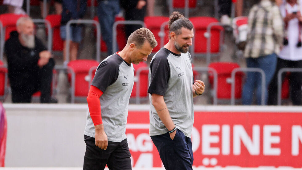 Rico Schmitt (li.) und Robin Lenk Rico Schmitt (li.) und Robin Lenk