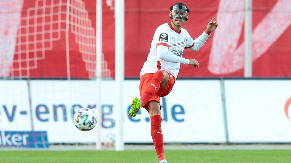 In der Nachspielzeit gelang Nkansah doch noch der Ausgleich.