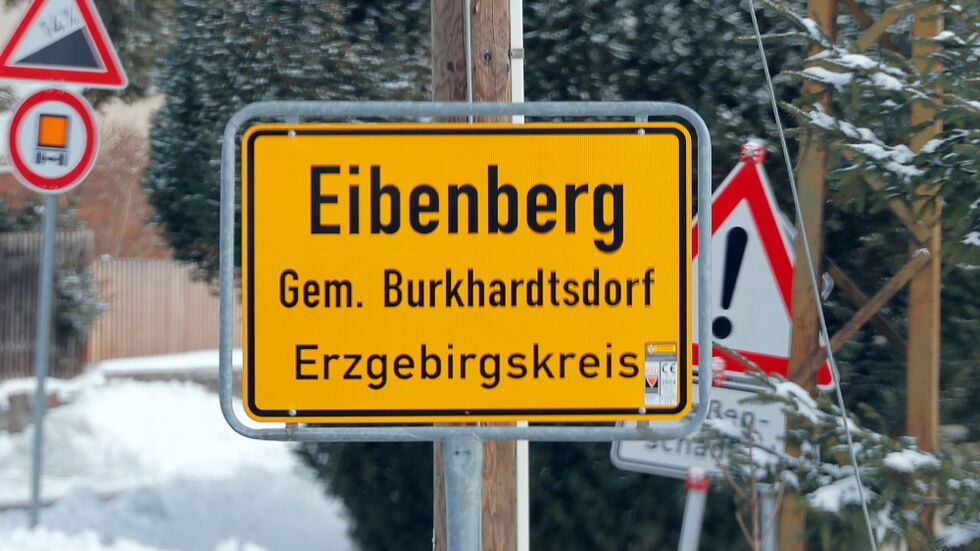 Der leblose Körper wurde in Eibenberg entdeckt. Der leblose Körper wurde in Eibenberg entdeckt.