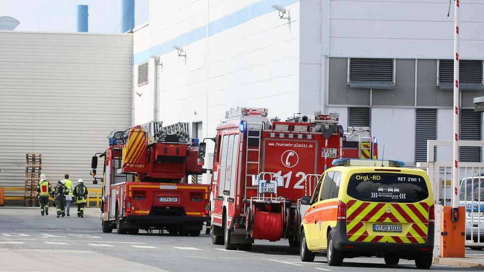 Der kleine Brand bei Clarios wurde schnell gelöscht. Der kleine Brand bei Clarios wurde schnell gelöscht.