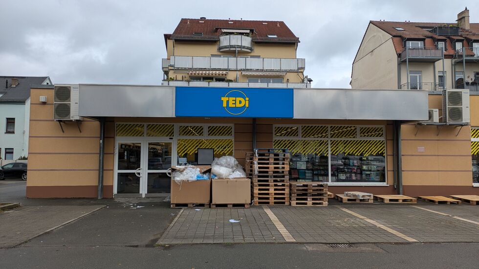 Tedi an der Crimmitschauer Straße