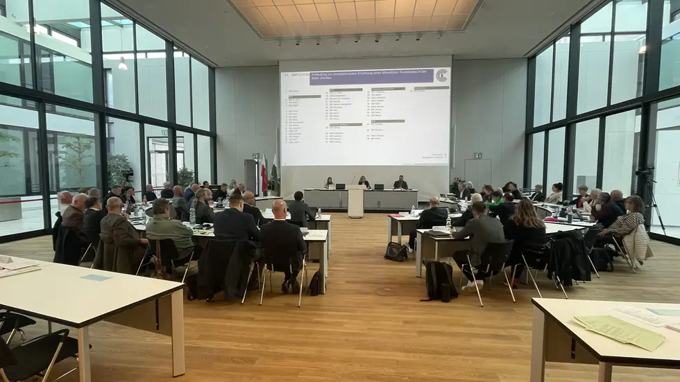 Bürgersaal im Rathaus am Donnerstag Bürgersaal im Rathaus am Donnerstag