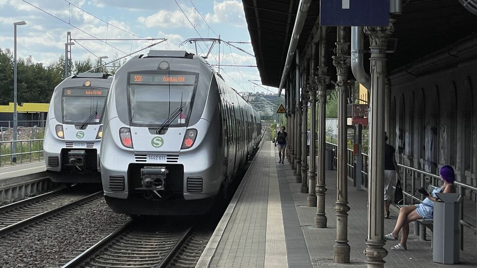 S-Bahn in Crimmitschau