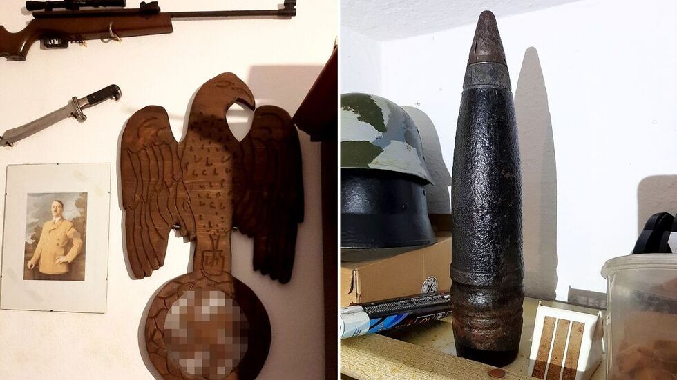 Beschlagnahmte Fundstücke 