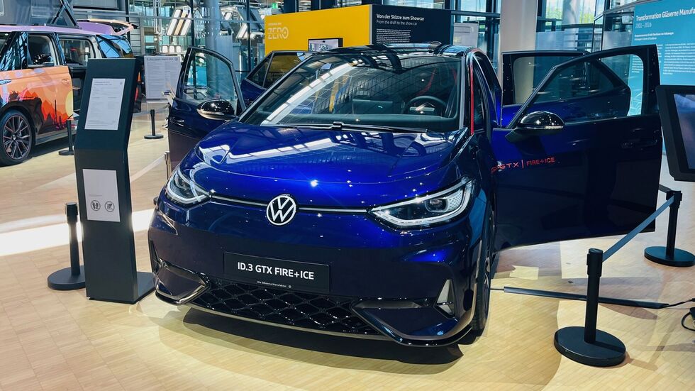 Der ID3 GTX ist schon in der Gläsernen Manufaktur zu besichtigen. Die ersten Auslieferungen der limitierten Edition erfolgen im Herbst 
