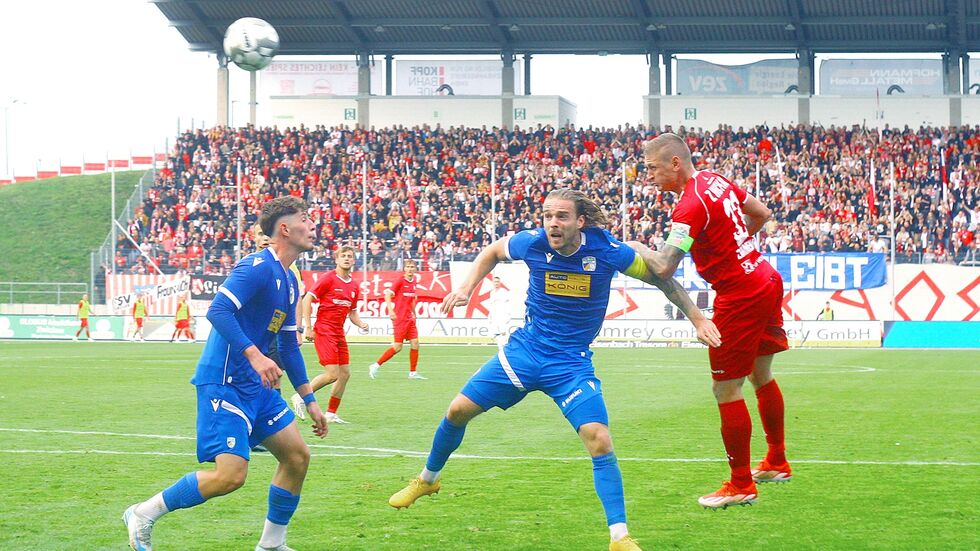 Der Ausgleichstreffer durch "Zimbo" Der Ausgleichstreffer durch "Zimbo"