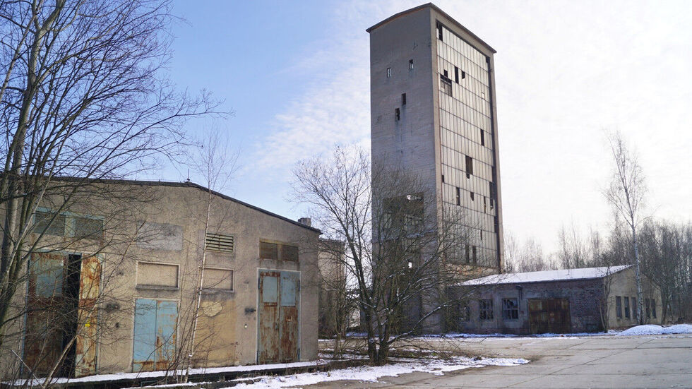 Förderturm ehemaliger Martin-Hoop-Schacht