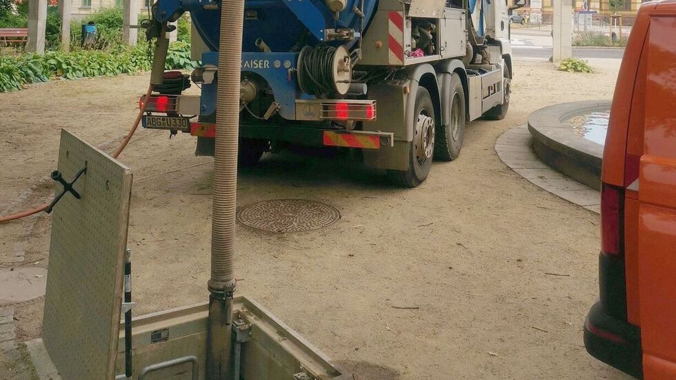 40.000 Liter Wasser mussten abgepumpt werden.