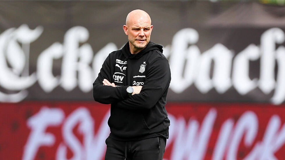 Ronny Thielemann nach dem Spielabbruch in der GGZ-Arena