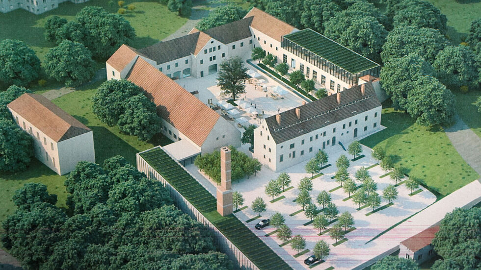 Visualisierung des künftigen "Forum Waldenburg"