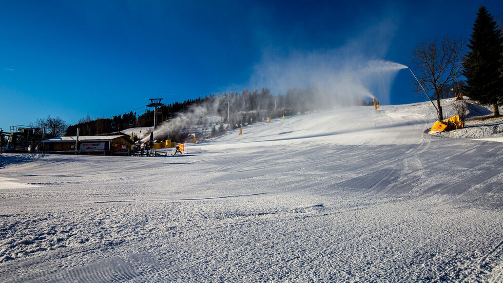 Genügend Platz zum Wedeln.