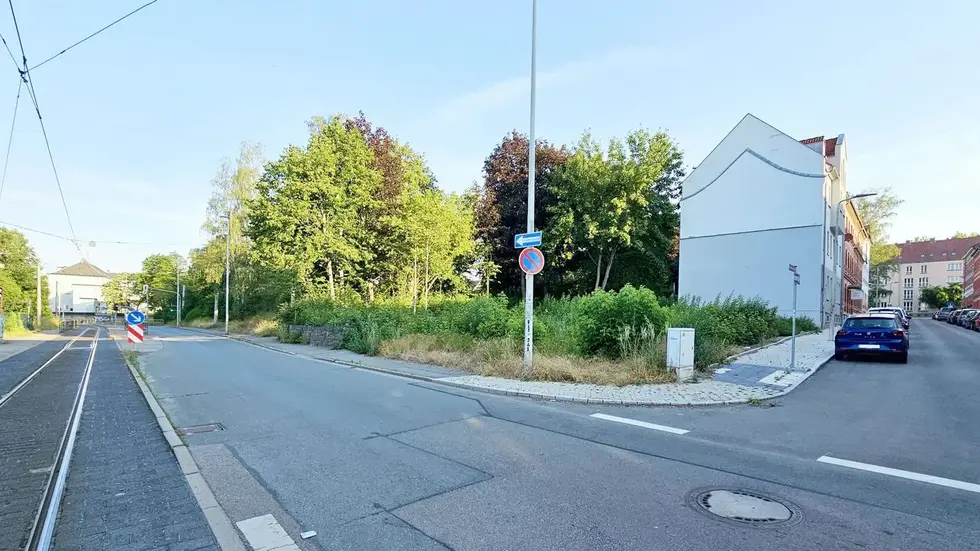 Der Park erhält an der Kreuzung Döhnerstraße Ecke Antonstraße einen neuen Zugang. Der Park erhält an der Kreuzung Döhnerstraße Ecke Antonstraße einen neuen Zugang.