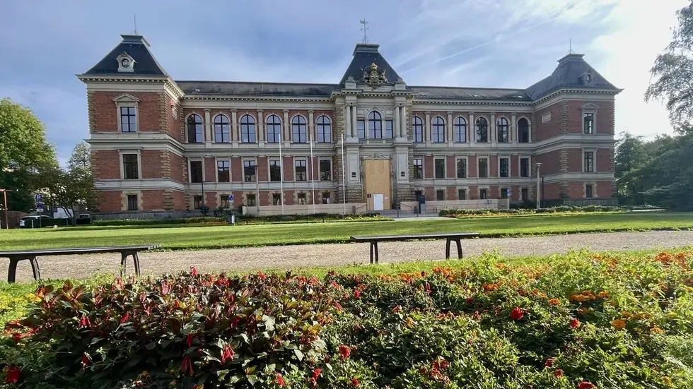 Das Gerichtsgebäude in Zwickau