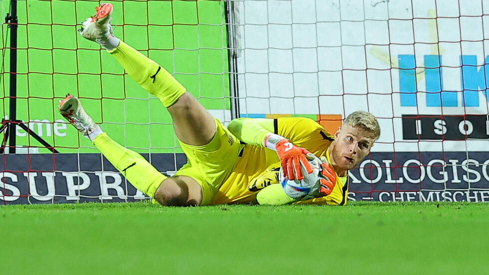 Benjamin Leneis in Aktion. 