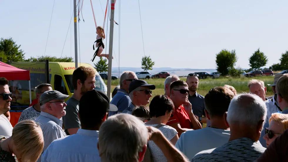 Besucher des Bürgerfestes
