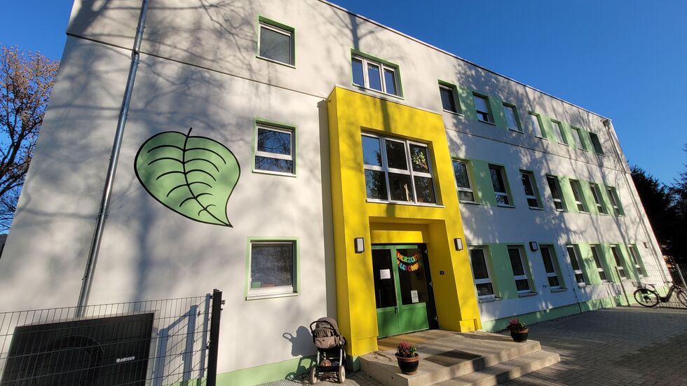 Die Kita "Tausendfüßler" in der Lerschstraße wurde von außen und innen grunderneuert.