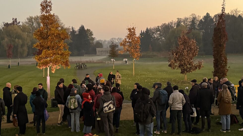 Am NSU-Gedenkort wurde an die zehn Mordopfer erinnert. Am NSU-Gedenkort wurde an die zehn Mordopfer erinnert.