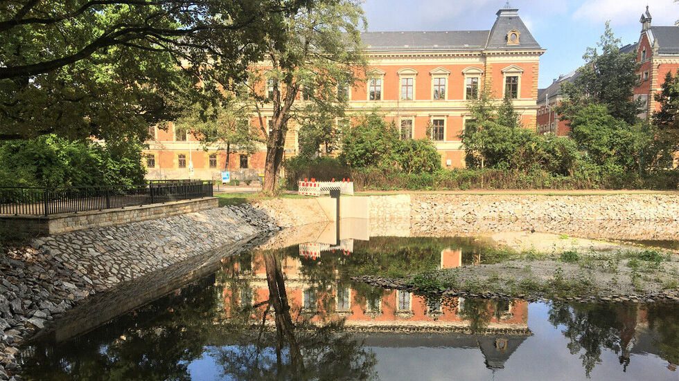 Langer Teich - Schlamm weg, Ärger da Langer Teich - Schlamm weg, Ärger da