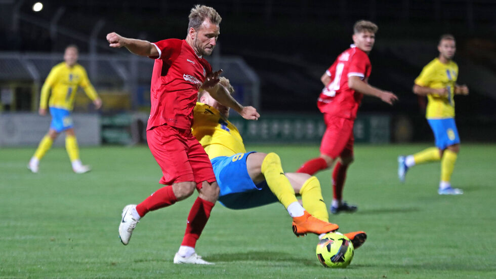 Mit einem sehenswerten Treffer erzielte FSV-Kapitän Mike Könnecke den zwischenzeitlichen Ausgleich.