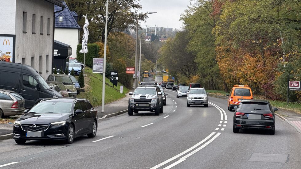 Auch die Anwohner der Wildenfelser Straße können ihre Probleme und Verbesserungsvorschläge dem Rathaus mitteilen.