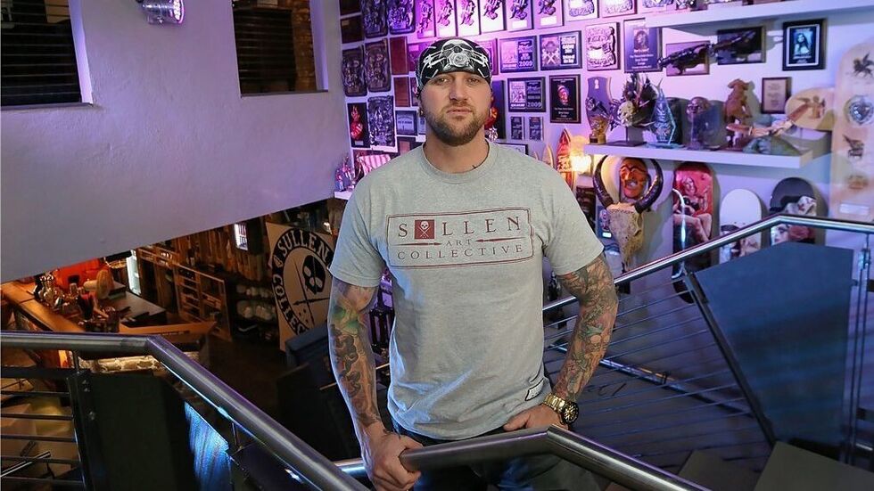 Randy Engelhard in seiner Lifestyle-Passage. Randy Engelhard in seiner Lifestyle-Passage.