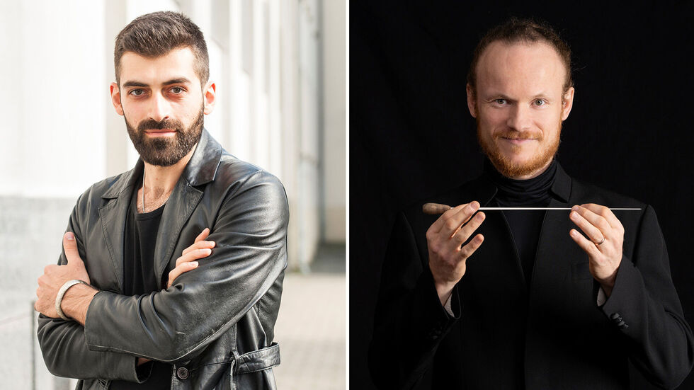 Ektoras Tartanis (l) und Stefan Neubert 