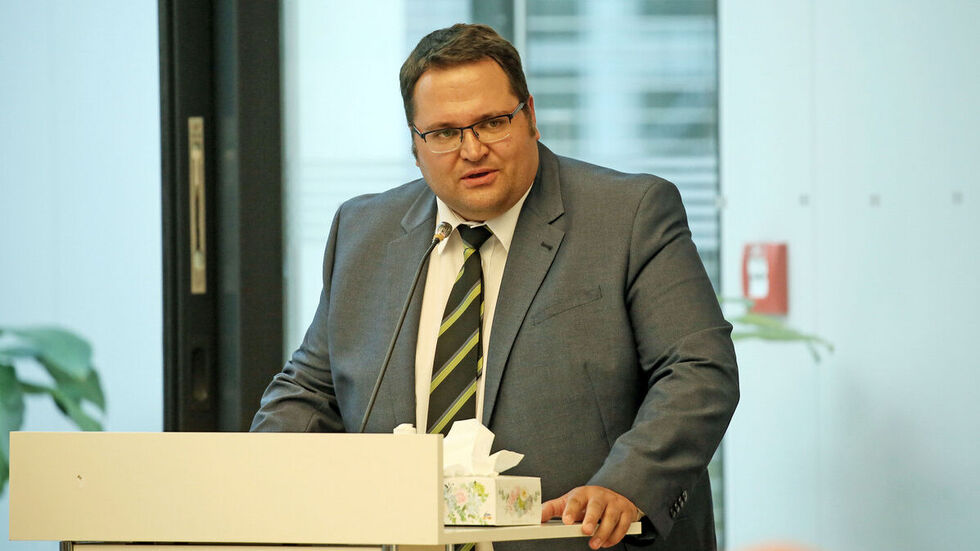 Sebastian Lasch wird sich künftig um die Zwickauer Finanzen kümmern. © Ralph Köhler/ propicture