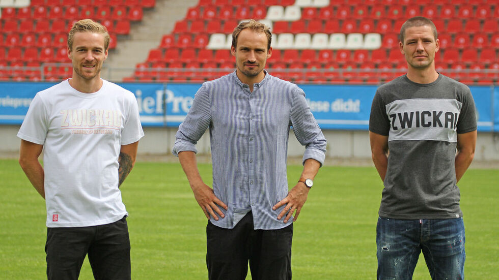 Nils Butzen, Toni Wachsmuth und Adam Susac (v.l.) 