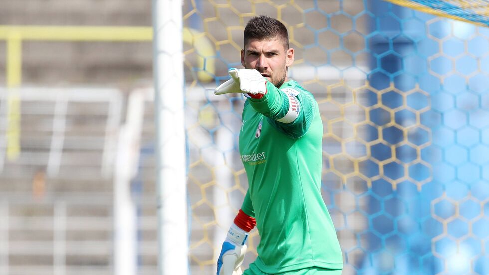 Kapitän Johannes Brinkies ist zuversichtlich, dass der FSV den Klassenerhalt schafft. 