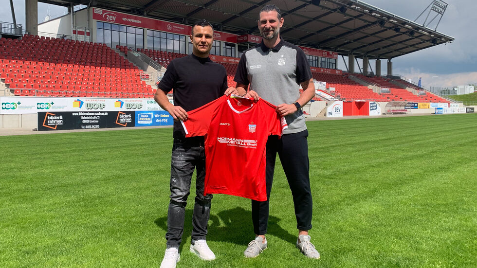 Andrej Startsev und Robin Lenk in der GGZ Arena