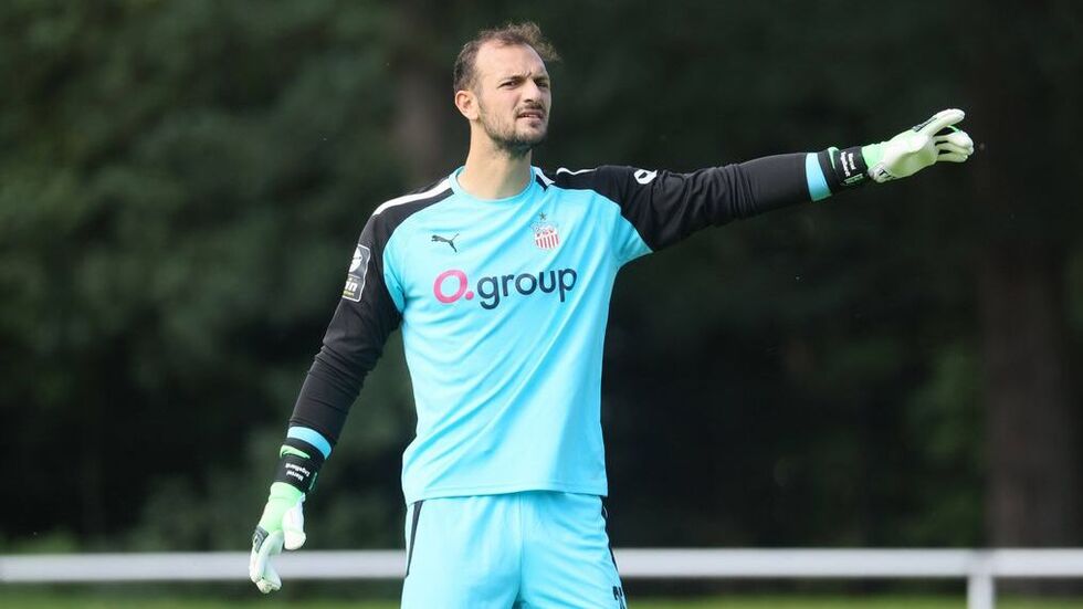 Marcel Engelhardt bei seinem ersten Einsatz für den FSV im Pokalspiel gegen Borna. Marcel Engelhardt bei seinem ersten Einsatz für den FSV im Pokalspiel gegen Borna.