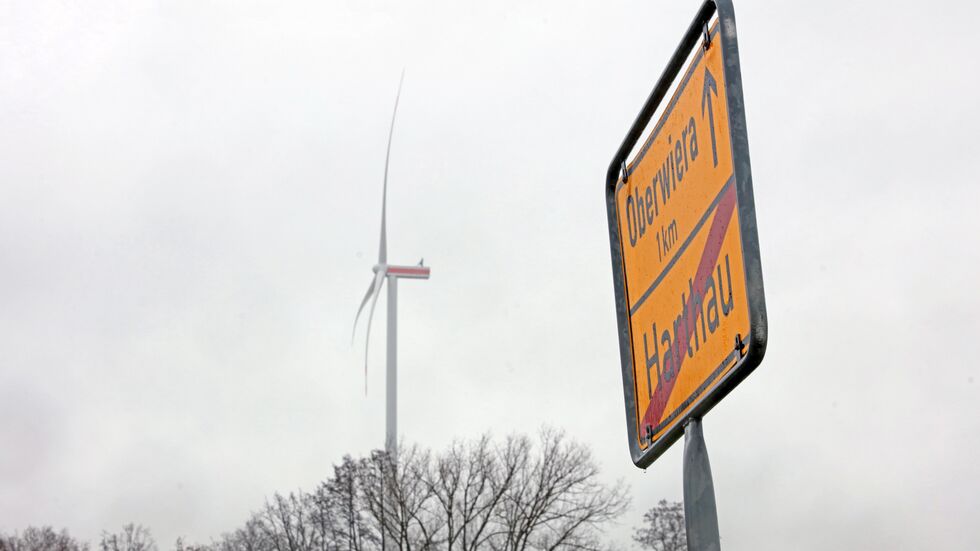 Windrad in Oberwiera Windrad in Oberwiera